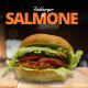 Panino fishburger salmone